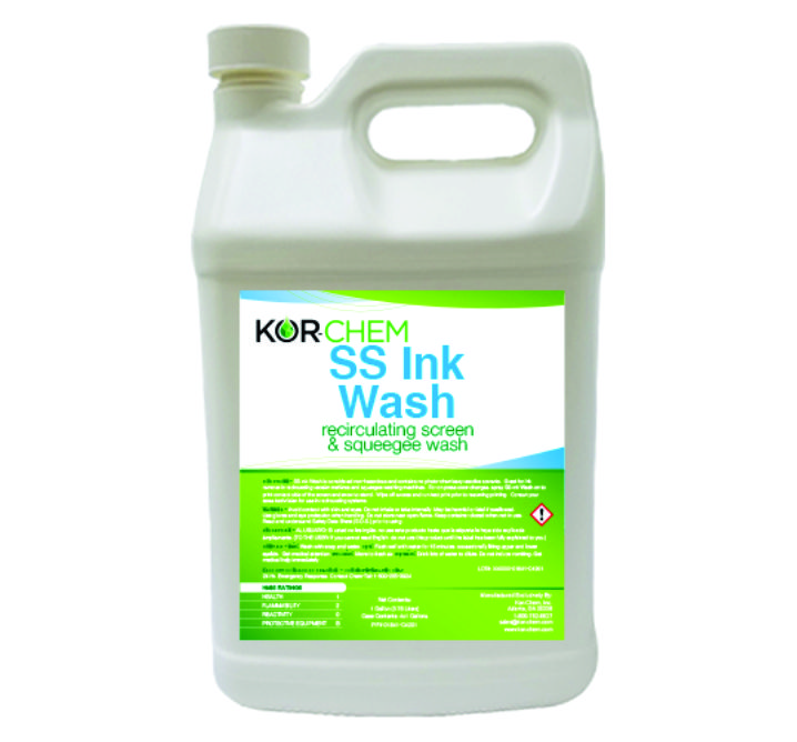 Kor-Chem SS Ink Wash - Gallon - CPW333-GL