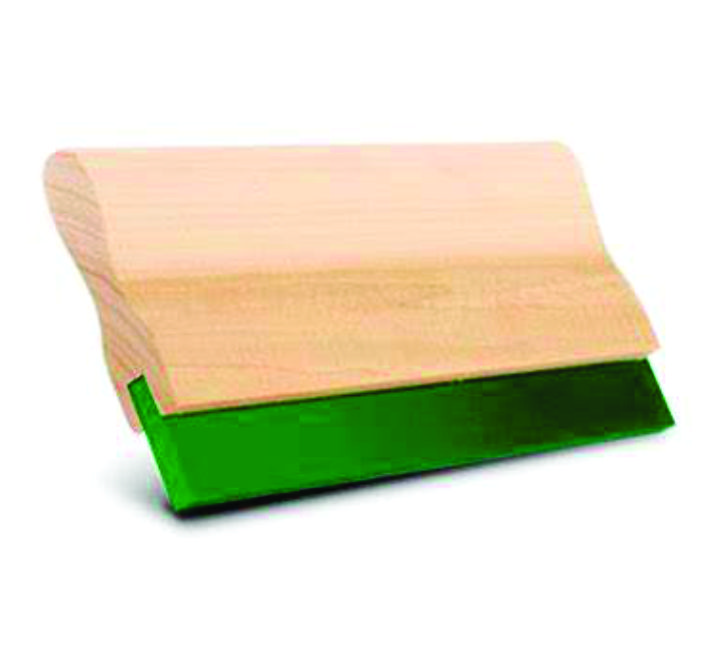 Wooden Squeegee Assembly 80 Duro-1 1/4" 
