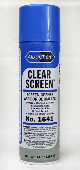 Albachem Clear Screen Opener, 14 oz. Aerosol